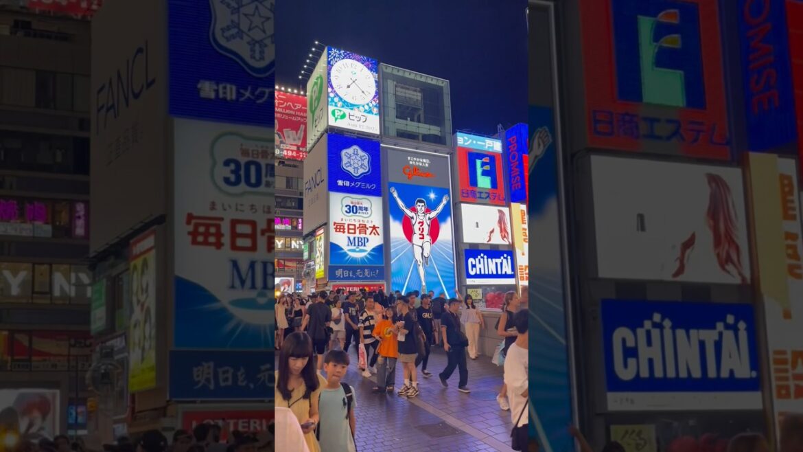 Dotonbori Osaka Japan #dotonbori #osaka #japan