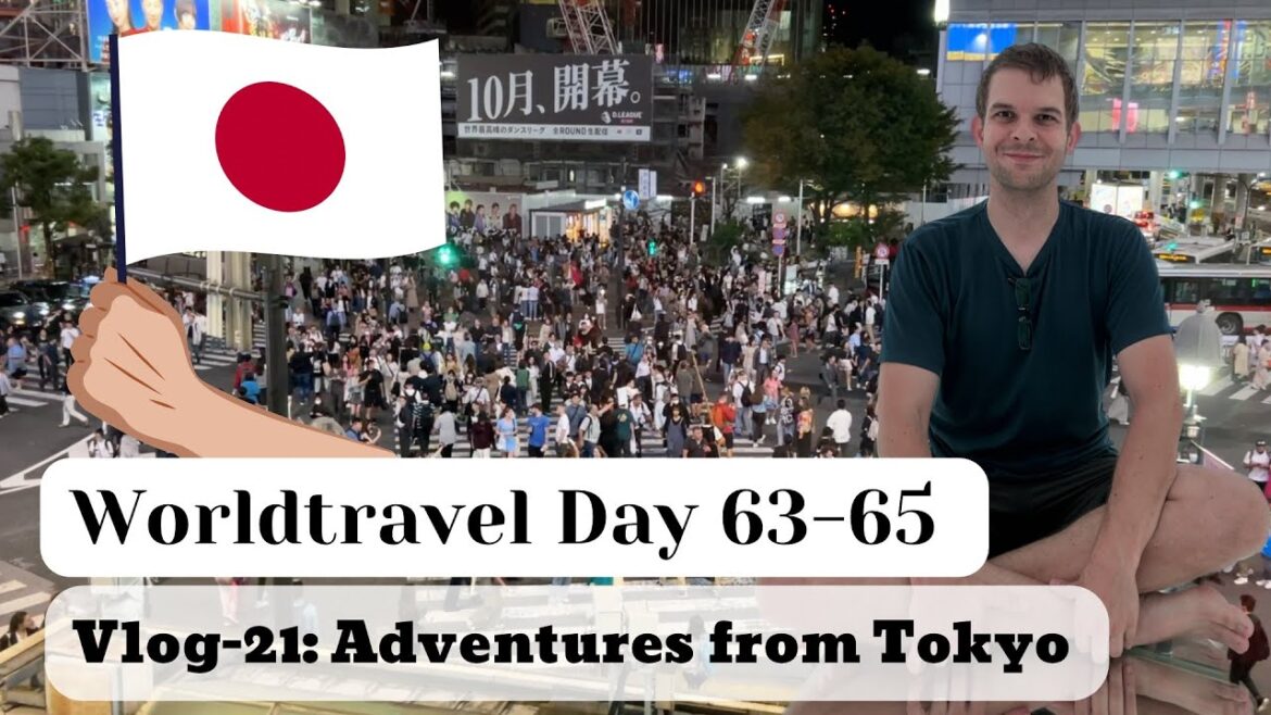 WORLD-TRAVEL VLOG-21: DAY 63-65 (Last long Vlog) - Travelling from Los Angeles to Tokyo in Japan 🇯🇵