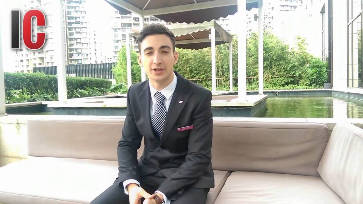Chengdu Internship: Andrew Harrison at The Crowne Plaza Hotel