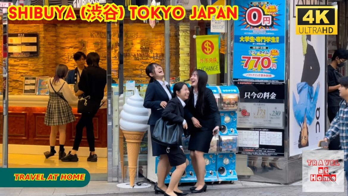 4k hdr japan travel | Walk in Shibuya (渋谷) Tokyo japan | Relaxing Natural City ambience 4k hdr japan travel | Walk in Shibuya (渋谷) Tokyo japan | Relaxing Natural City ambience