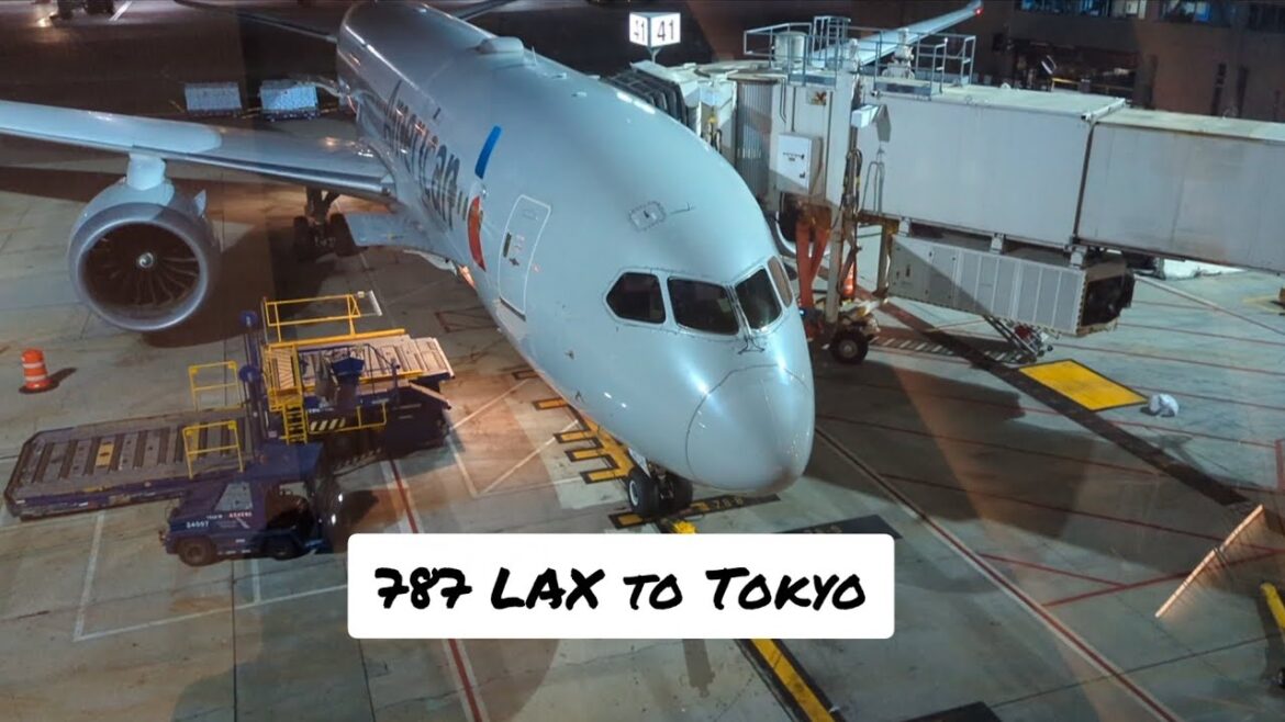 Boeing 787 American Airlines Flagship Business Class Los Angeles (LAX) to Tokyo (Haneda) Seat Tour.