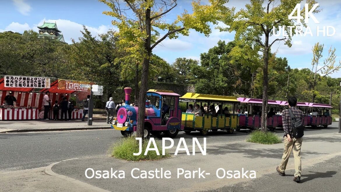 4K Walk Tour - A Stroll Through Osaka Castle Park - Osaka | Japan