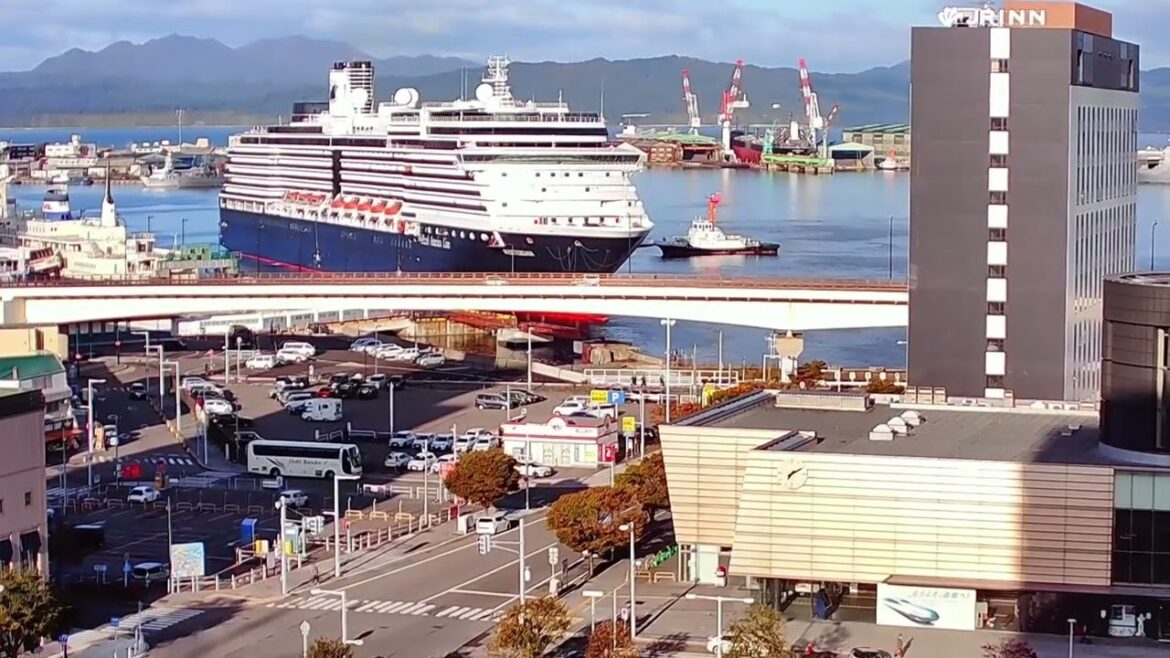 【Clips】早朝に入港した「ウエステルダム」の着岸シーン 2023.10.18 #クルーズ船 #函館 【Clips】早朝に入港した「ウエステルダム」の着岸シーン 2023.10.18 #クルーズ船 #函館