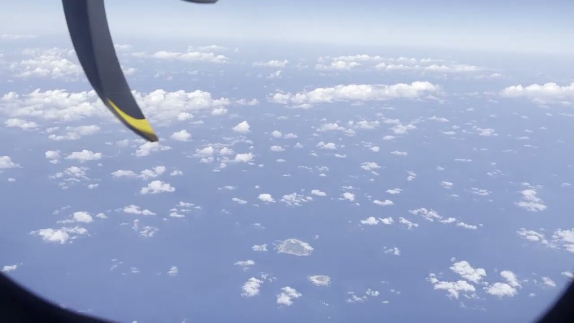 Passing over the Tokara Islands 2023.09.29