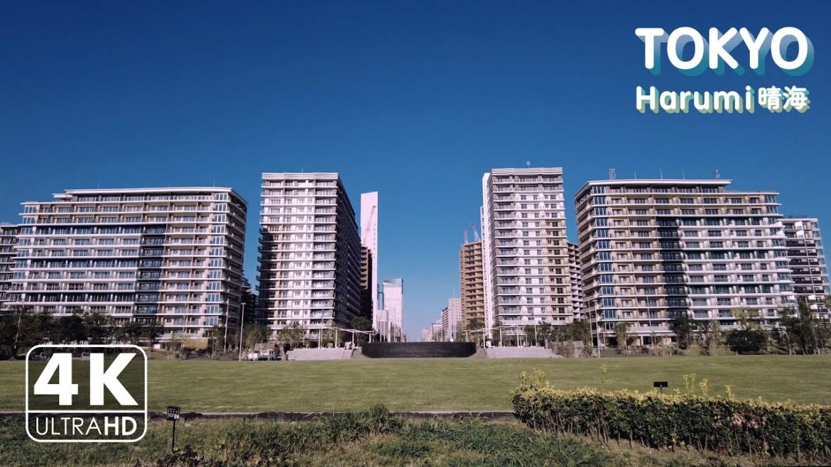 【4K】Harumi, site of Tokyo 2020 Olympic & Paralympic Village, HARUMI FLAG under construction 【4K】Harumi, site of Tokyo 2020 Olympic & Paralympic Village, HARUMI FLAG under construction