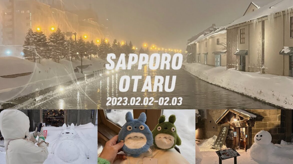 [트위플_여행]눈이 펑펑 겨울왕국 오타루 여행☃️❄️ 오타루 맛집(라멘 미소라, 덴푸라 소요기) 추천 !