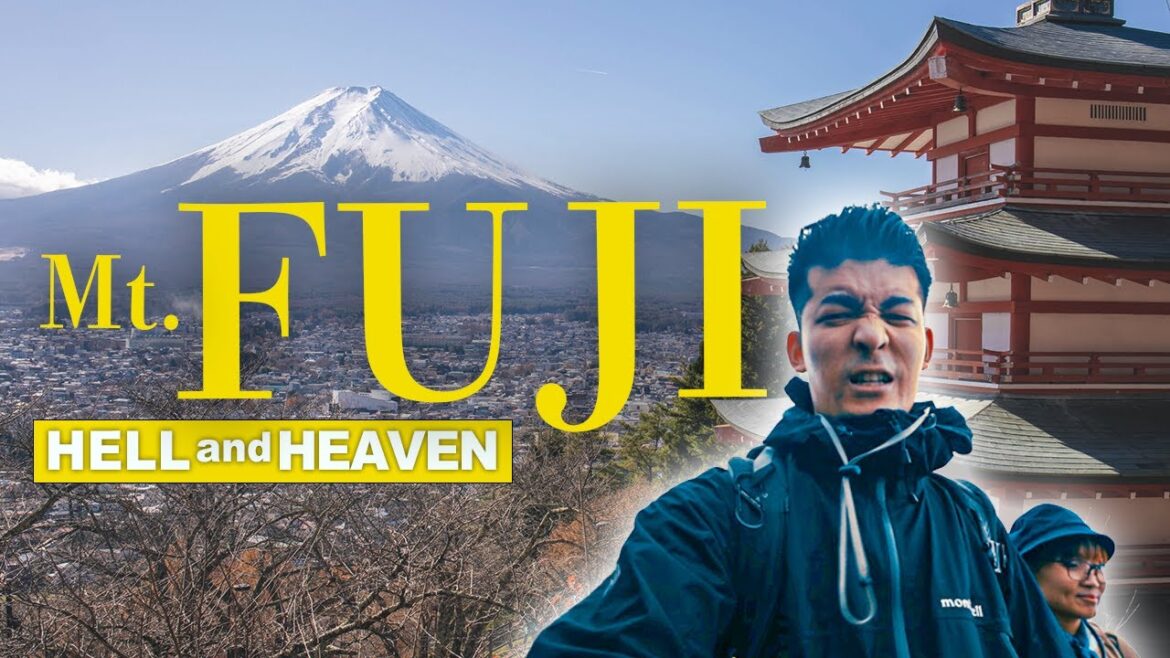 MT.FUJI CLIMBING!! International Couple tried the world of HELL and HEAVEN