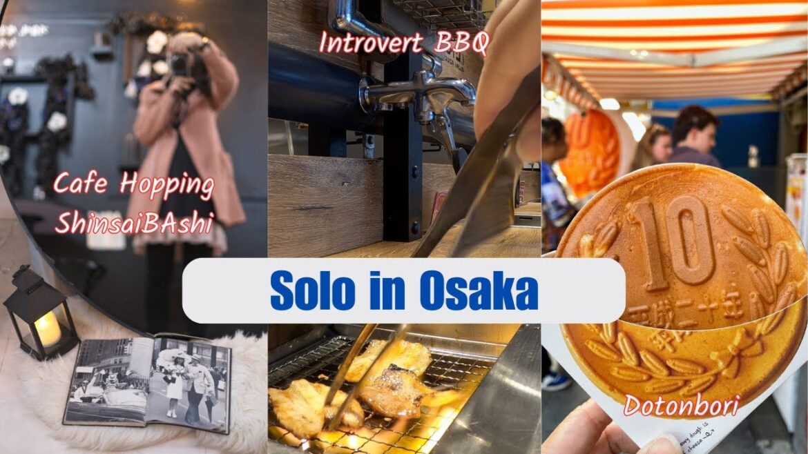 A Solo Adventure Like No Other: Cafe Hopping in Shinsaibashi, Introvert BBQ, Dotonbori 日本 大阪 A Solo Adventure Like No Other: Cafe Hopping in Shinsaibashi, Introvert BBQ, Dotonbori 日本 大阪
