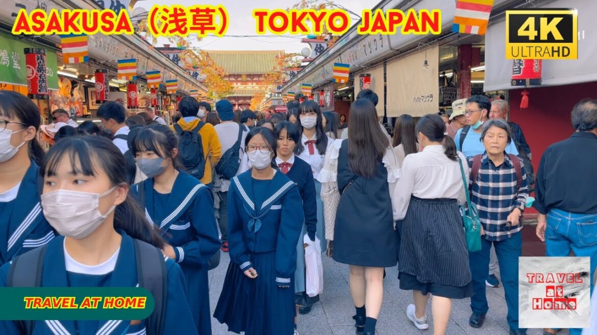 4k hdr japan travel | Walk in Asakusa(浅草)Tokyo japan | Relaxing Natural City ambience 4k hdr japan travel | Walk in Asakusa(浅草)Tokyo japan | Relaxing Natural City ambience