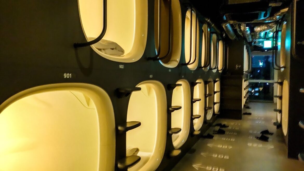 A mysterious space! I stayed at a capsule hotel. "Nine Hours Hamamatsucho"