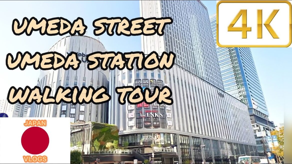 osaka japan walking tour umeda station 4k videos osaka japan walking tour umeda station 4k videos