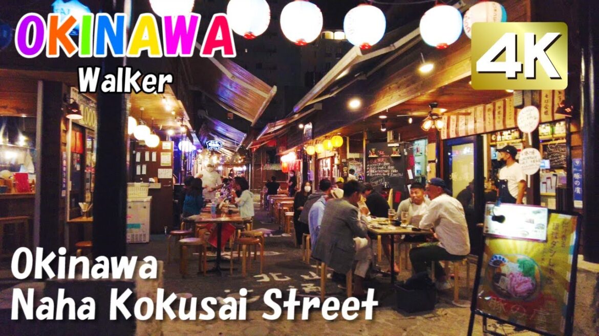 Japan, Okinawa – Naha Kokusai Street Night Walk 2022,05 Japan, Okinawa - Naha Kokusai Street Night Walk 2022,05