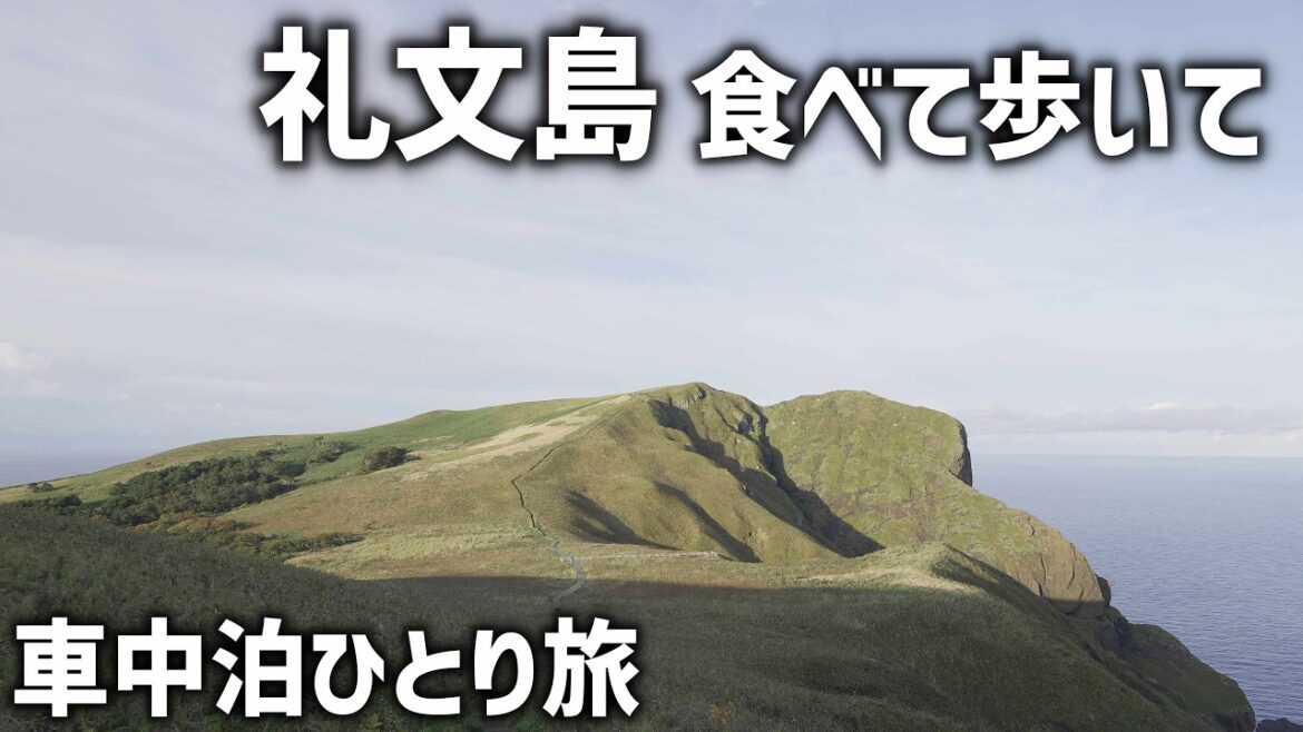 北海道の離島車中泊【利尻島・礼文島⑦】礼文島の山をゆっくり散歩!島を見下ろす絶景と礼文島の歴史 北海道の離島車中泊【利尻島・礼文島⑦】礼文島の山をゆっくり散歩!島を見下ろす絶景と礼文島の歴史