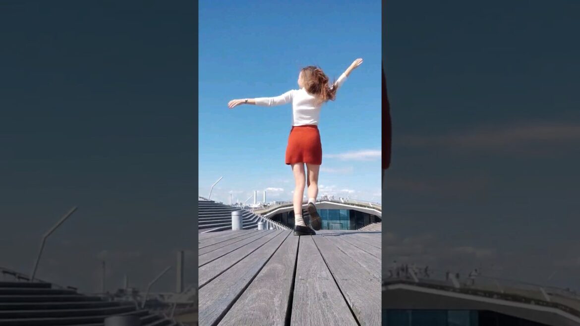 Yokohama morning walks 🤍🌅🧡 # #japan #travel #yokohama