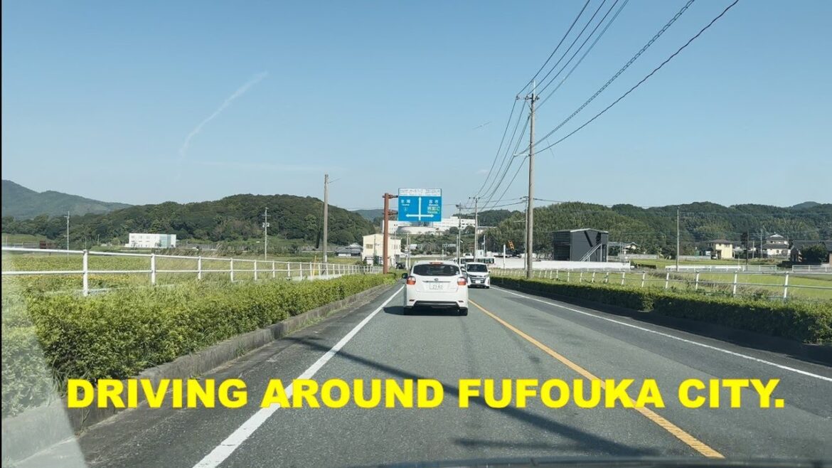 [TH 4K]Fukuoka, Japan - Driving Tour 2023