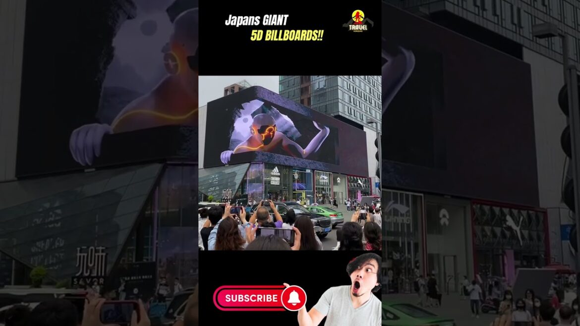 TRAVELERS ARE ASTONISHED BY JAPAN’S GIANT 5D BILLBOARDS! TRAVELERS ARE ASTONISHED BY JAPAN'S GIANT 5D BILLBOARDS!