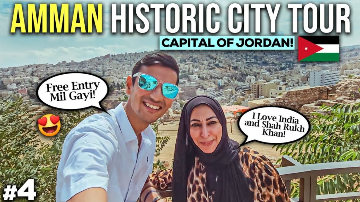 How Jordan People Treats an Indian? 🇯🇴 | Amman City Tour.