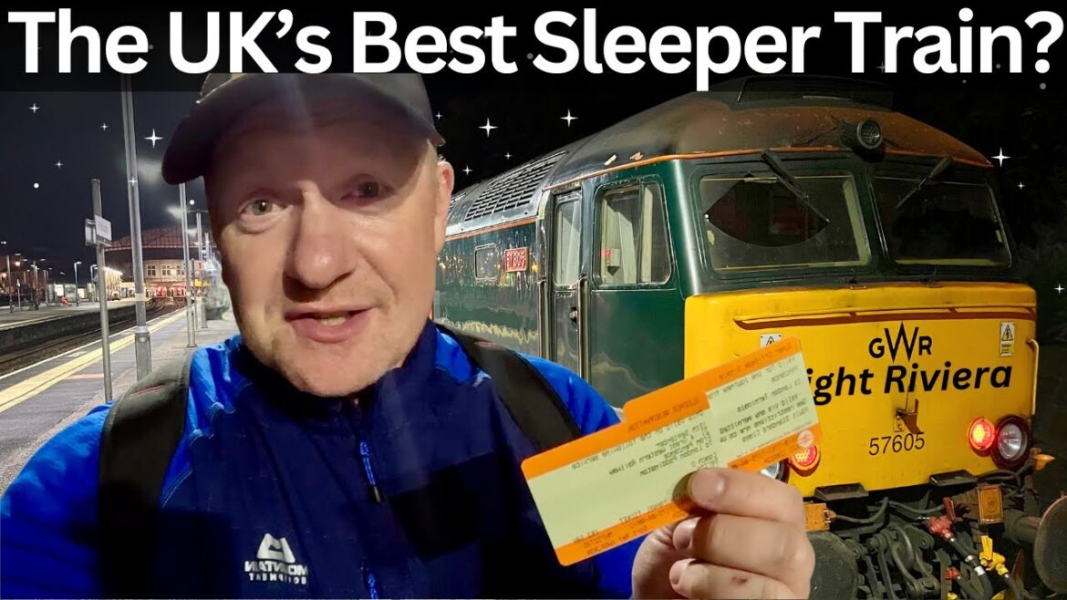 The BEST SLEEP I've Had on a Train, Welcome Aboard GWR's Night Riviera from Cornwall to London...