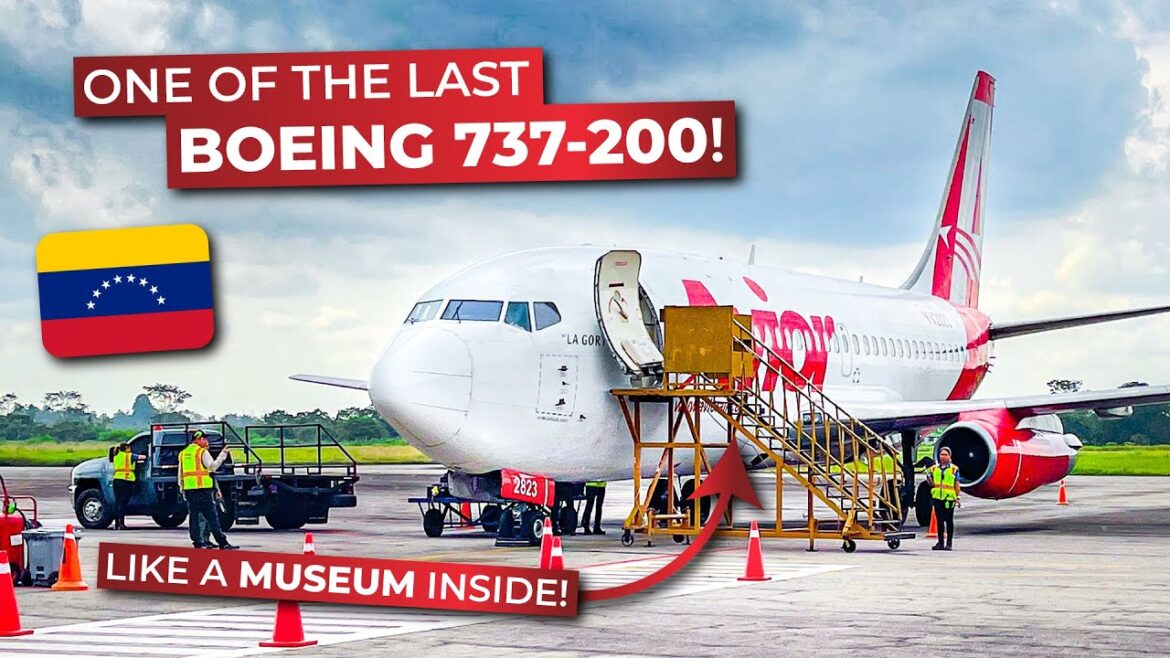 Flying a 40 Year-Old BOEING 737-200 in the VENEZUELAN JUNGLE! | Avior Airlines | El Vigia to Caracas