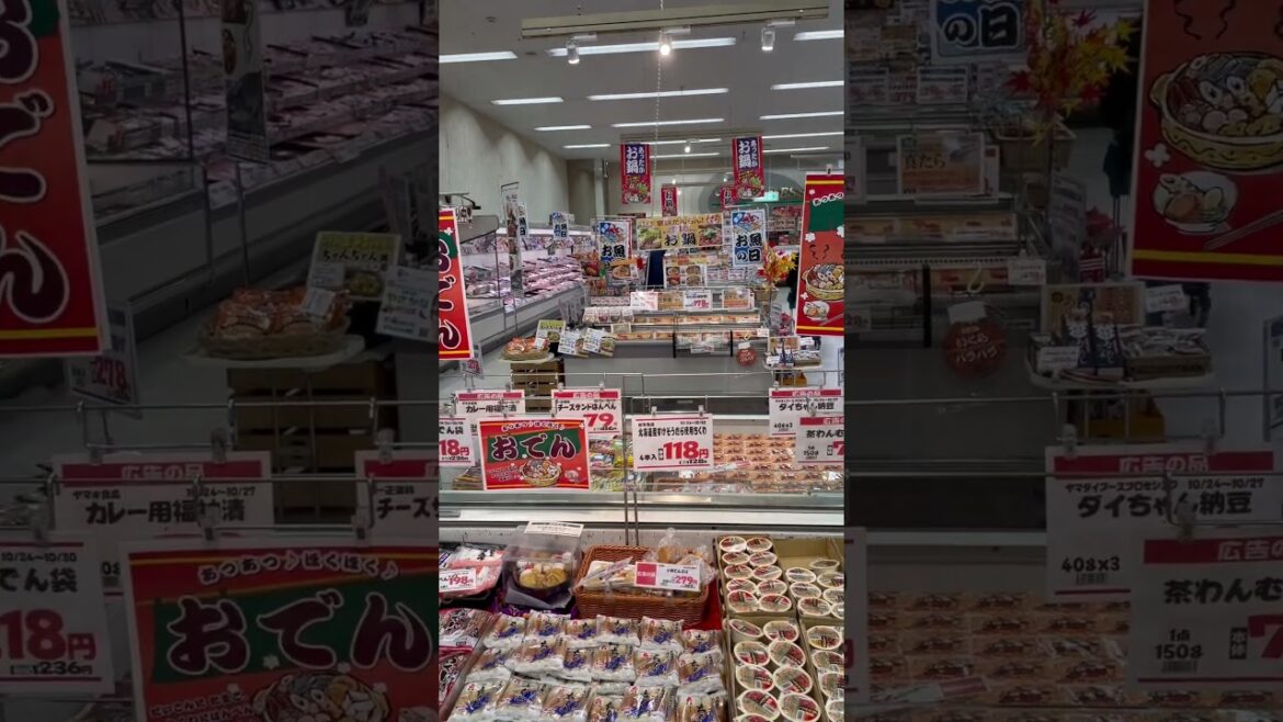 Grocery shopping in Zenibako Japan #japan #hokkaido #travel #otaru #grocery #shopping