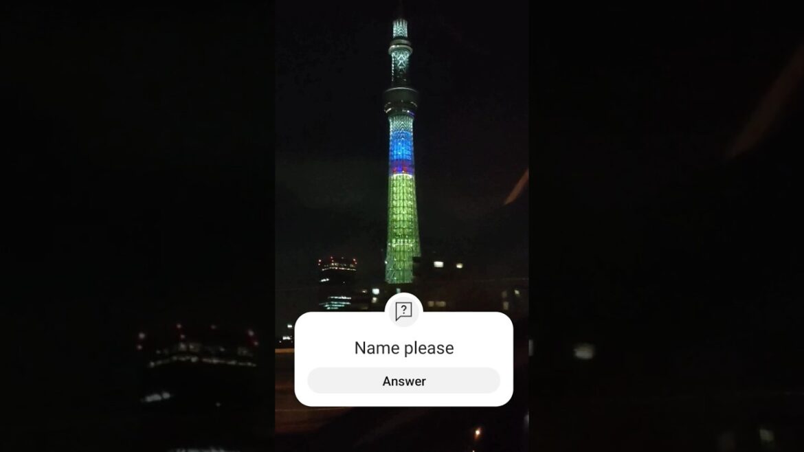 Beautiful Tokyo 🗼 #shorts #tower #tokyo #japan #tourism