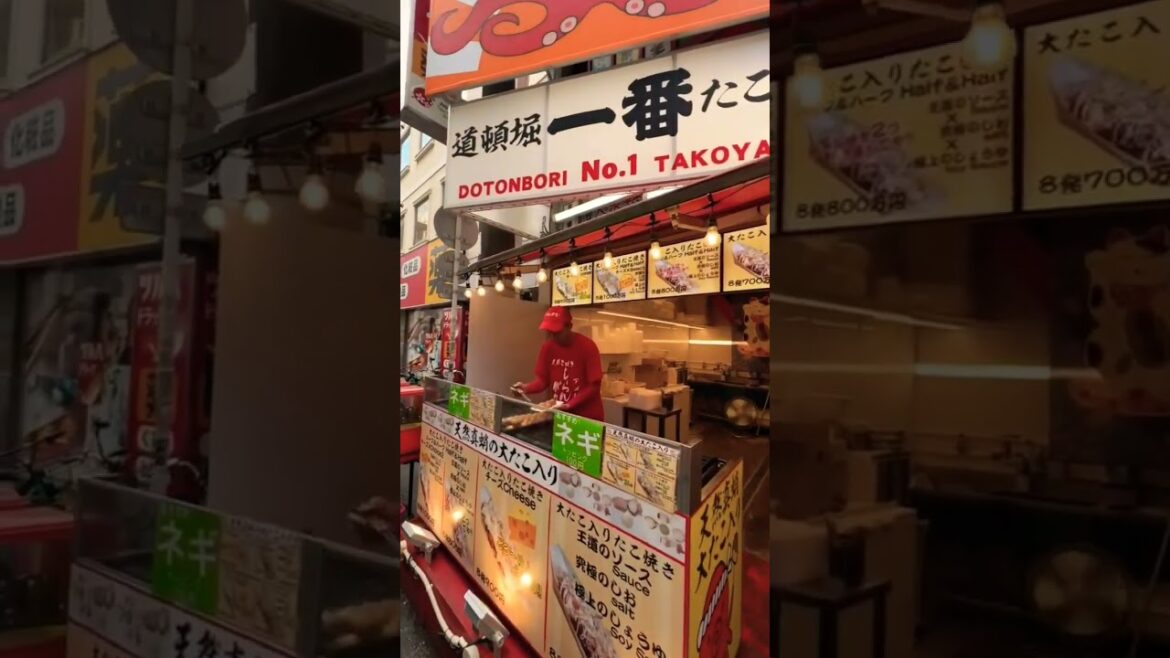 #osaka #streetfood #takoyaki #dotonbori #japan #travel  #food
