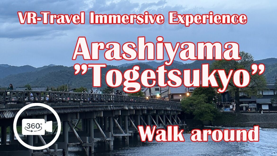 kyoto Walking tour Arashiyama Togetsukyo 嵐山渡月橋