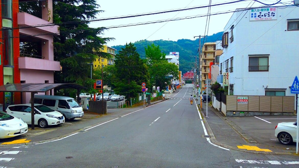 Japan Walk – Yugawara Station(湯河原駅のまわり) – 4K Japan Walk - Yugawara Station(湯河原駅のまわり) - 4K