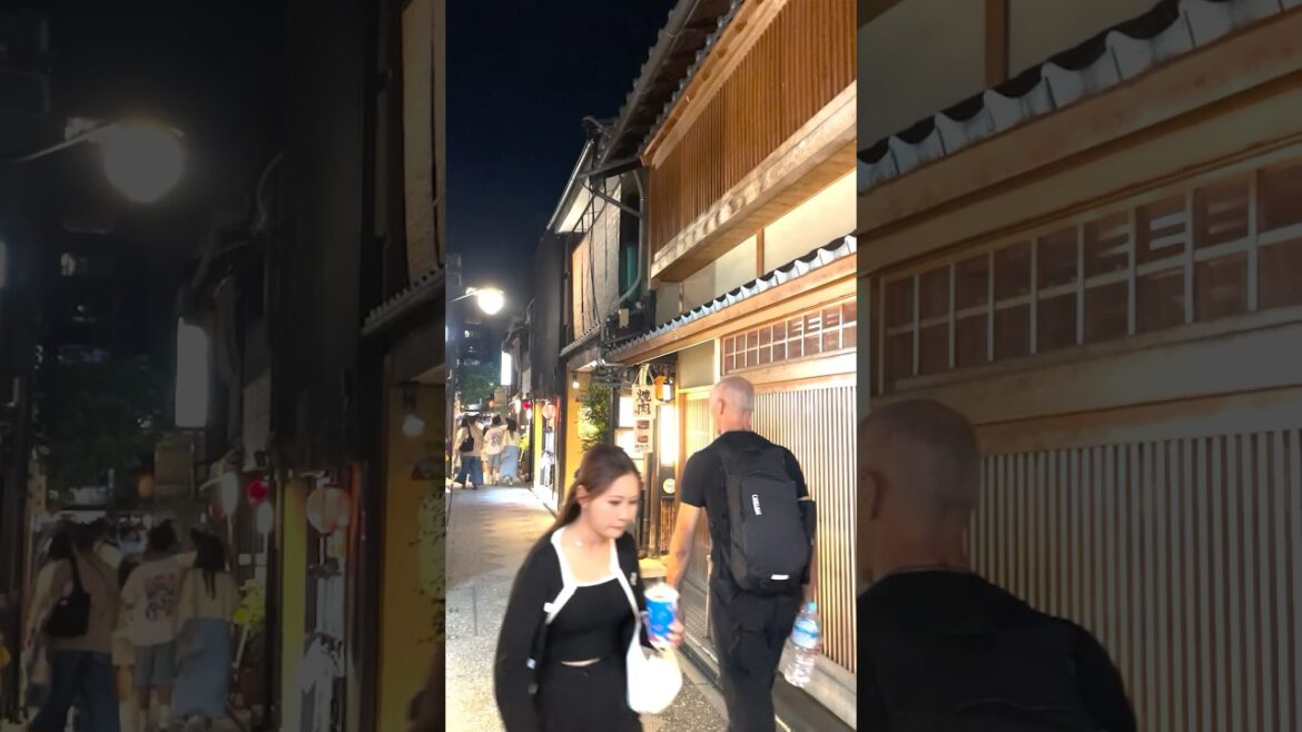 Stroll through the alleys of Kyoto, #Japan #travel #travelvlog #traveling #shorts #shortvideo #viral