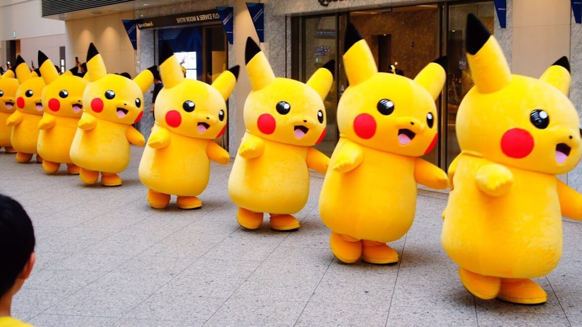 ピカチュウ大量発生チュウ ⑦ 2017年8月 「ピカチュウお散歩チュウ」 Pikachu's Cheerful Day Out! LANDMARK & MARK IS minatomirai