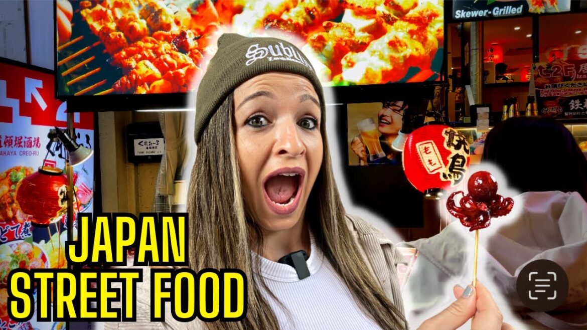 INSANE STREET FOOD finds in Japan!|Osaka & Kyoto ULTIMATE Street Food Tour