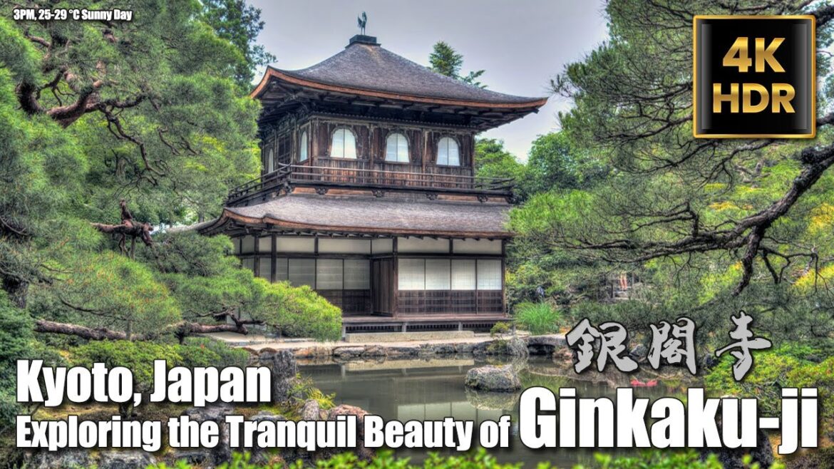 Japan Walking Tour - Serenity Unveiled:A Virtual Walk through Ginkaku-ji, Kyoto 慈照寺  [ASMR 4K 60fps]
