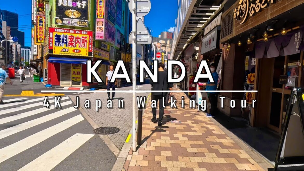 4K Japan walk in Kanda October 2023 4K Japan walk in Kanda October 2023