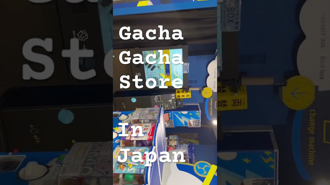 Gacha Gacha Store in Japan #japan #fukuoka - Alo Japan