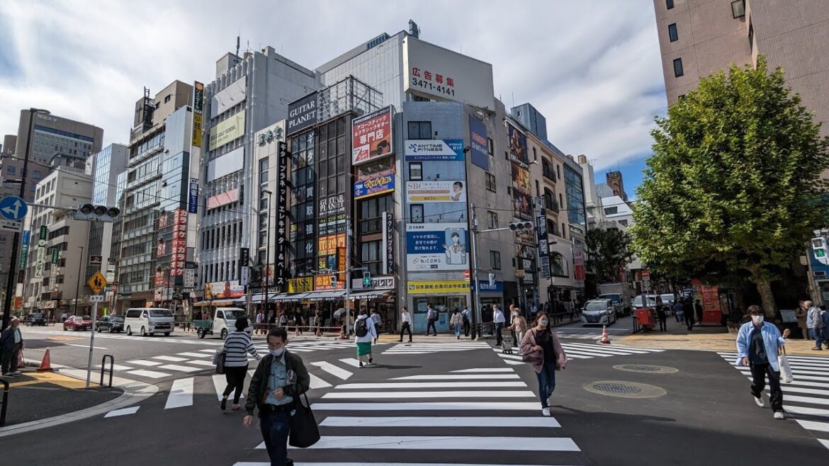 Live Tokyo Walk - Jimbocho to Ueno via Ochanomizu & Akihabara