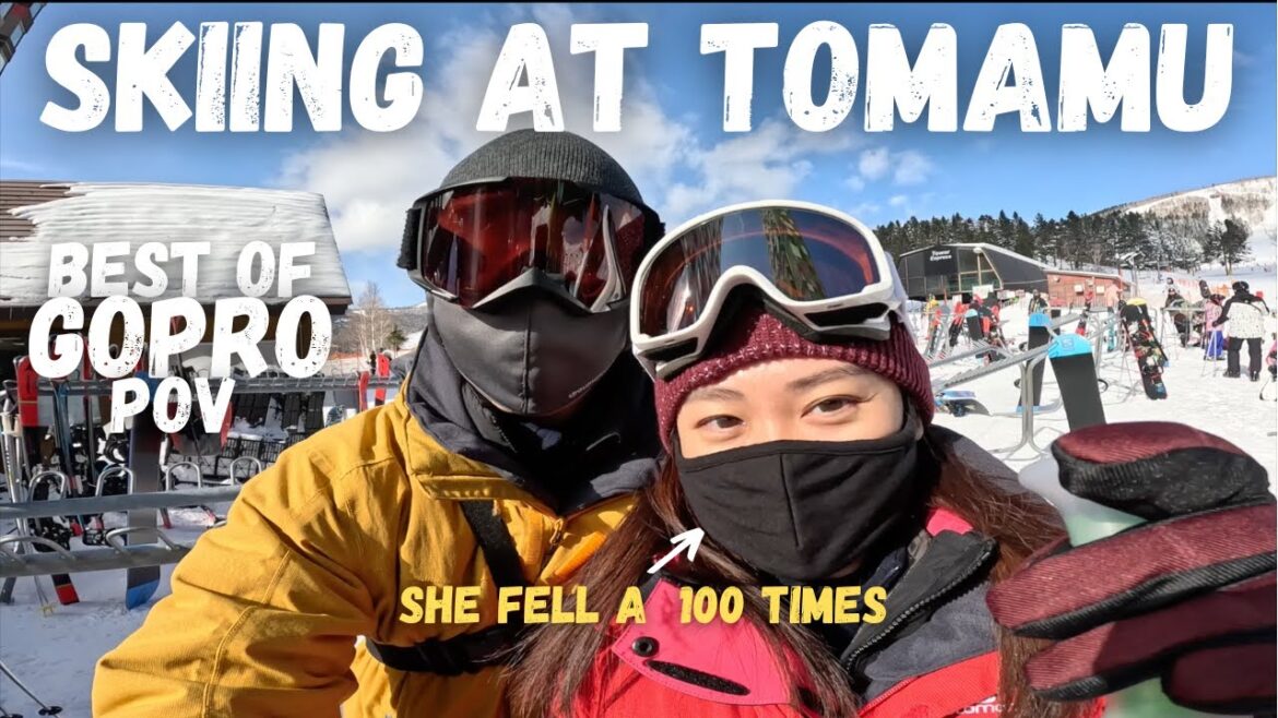 OUR FIRST TIME SKIING AT TOMAMU (GoPro POV) | Tomamu Hokkaido