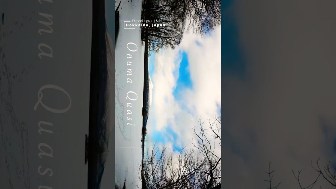 Beautiful Onuma Quasi National Park | Mt. Komagatake View Point | Hokkaido, Japan 🇯🇵 #shorts Beautiful Onuma Quasi National Park | Mt. Komagatake View Point | Hokkaido, Japan 🇯🇵 #shorts