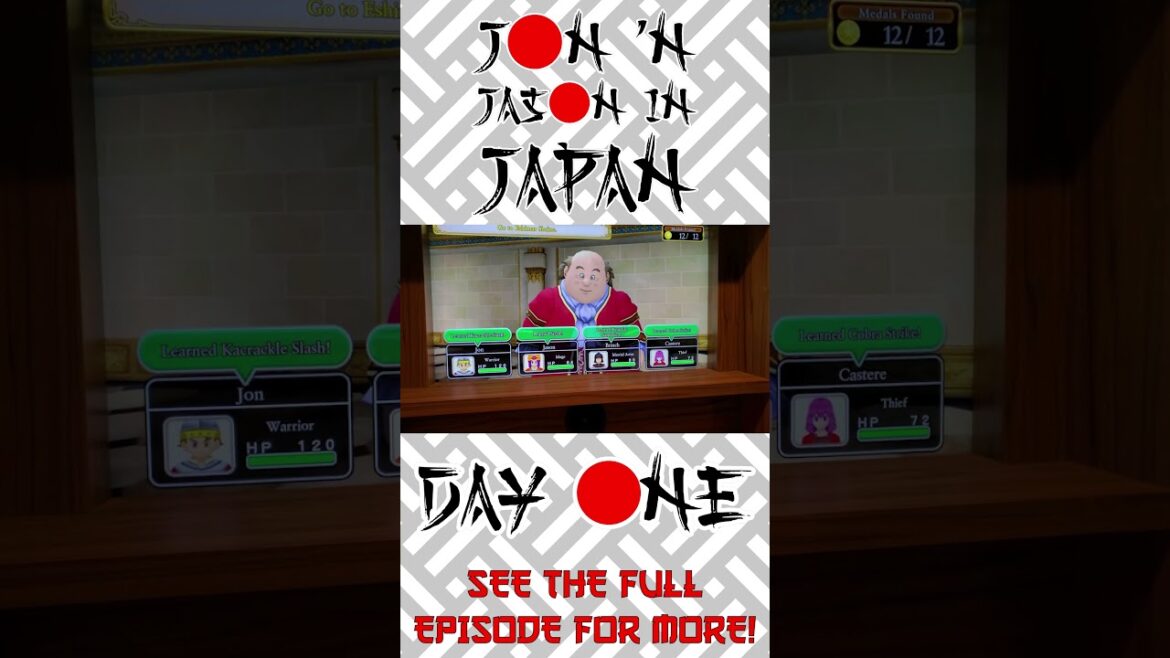 Jon 'N Jason In Japan: Day One - Preview Short #japan #travel