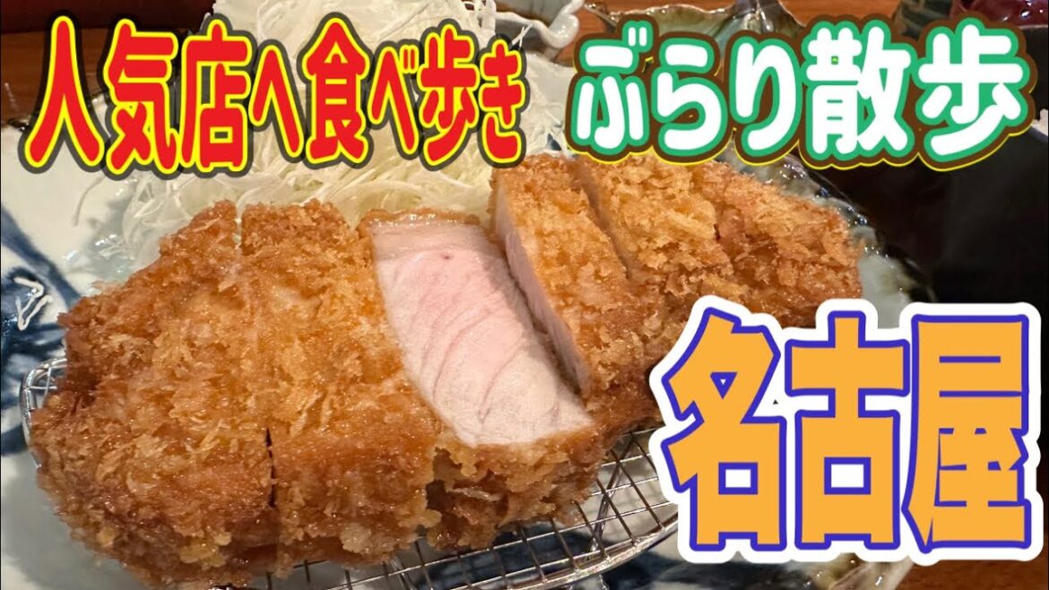 おっさんひとり【名古屋・ぶらり散歩】名古屋で人気のとんかつ食べたり名古屋市博物館に行ったりぶらり散歩の休日