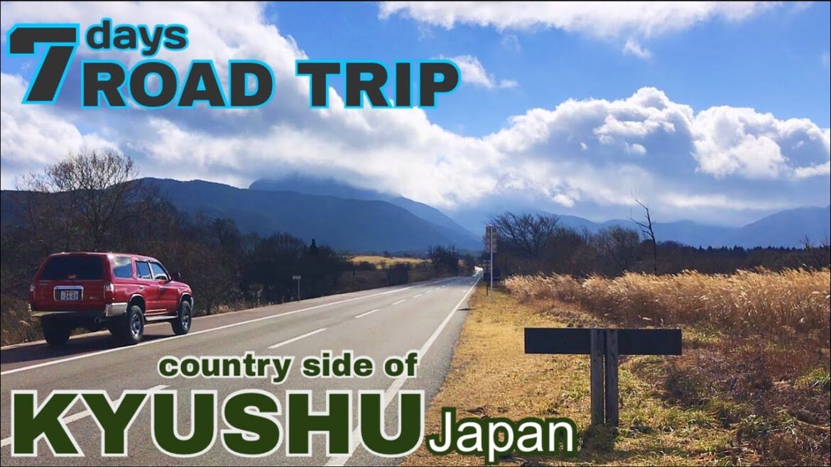7 DAYS Road Trip In KYUSHU Ep. 4  -  The Sceneries &  The Countryside Road Drive