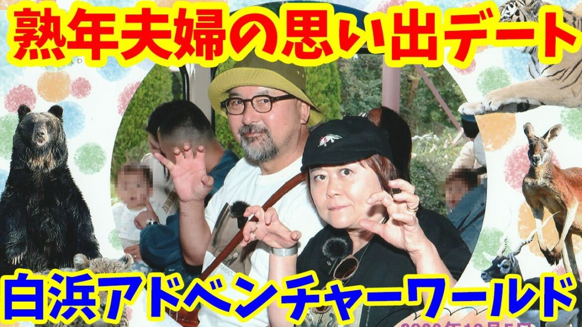 熟年夫婦の思い出デート！キャンピングカーでいく南紀白浜！アドベンチャーワールド！