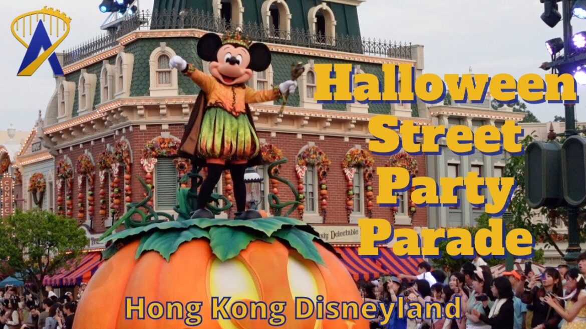 Mickey's Halloween Street Party Parade at Hong Kong Disneyland