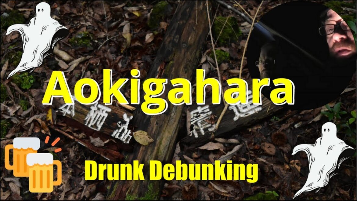 Haunted Aokigahara Forest - Drinking and Debunking with Solo Camper Marine Bushido Devil Dog