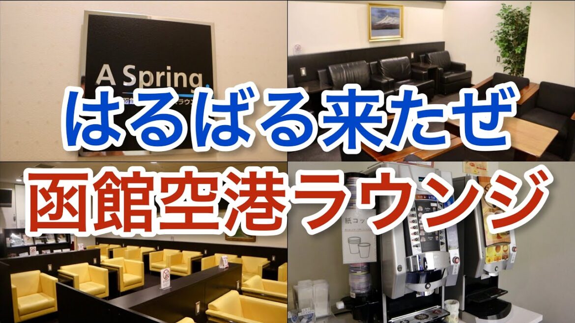 【函館空港】無料で入れる!? 「空港ラウンジ #21」旅 北海道 airport 【函館空港】無料で入れる!? 「空港ラウンジ #21」旅 北海道 airport