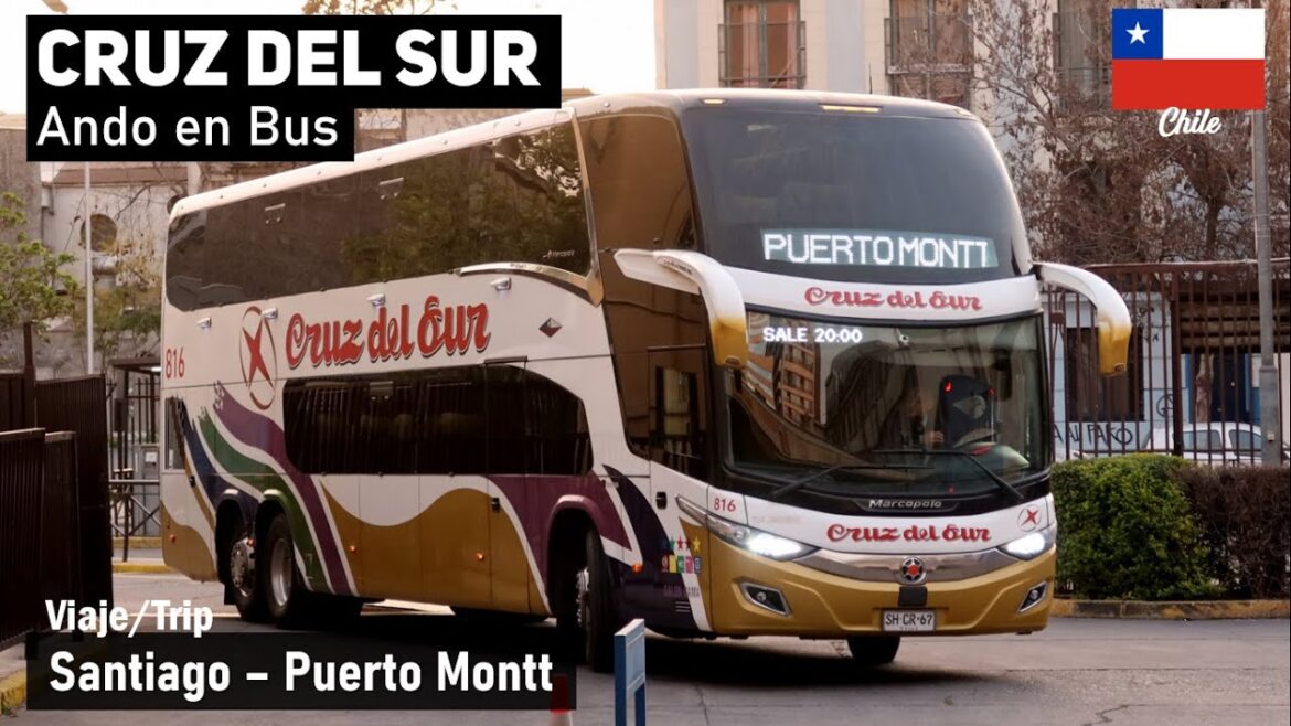 Viaje BUSES CRUZ DEL SUR 816 Santiago Puerto Montt en bus Marcopolo New G7 | Ando en Bus Viaje BUSES CRUZ DEL SUR 816 Santiago Puerto Montt en bus Marcopolo New G7 | Ando en Bus