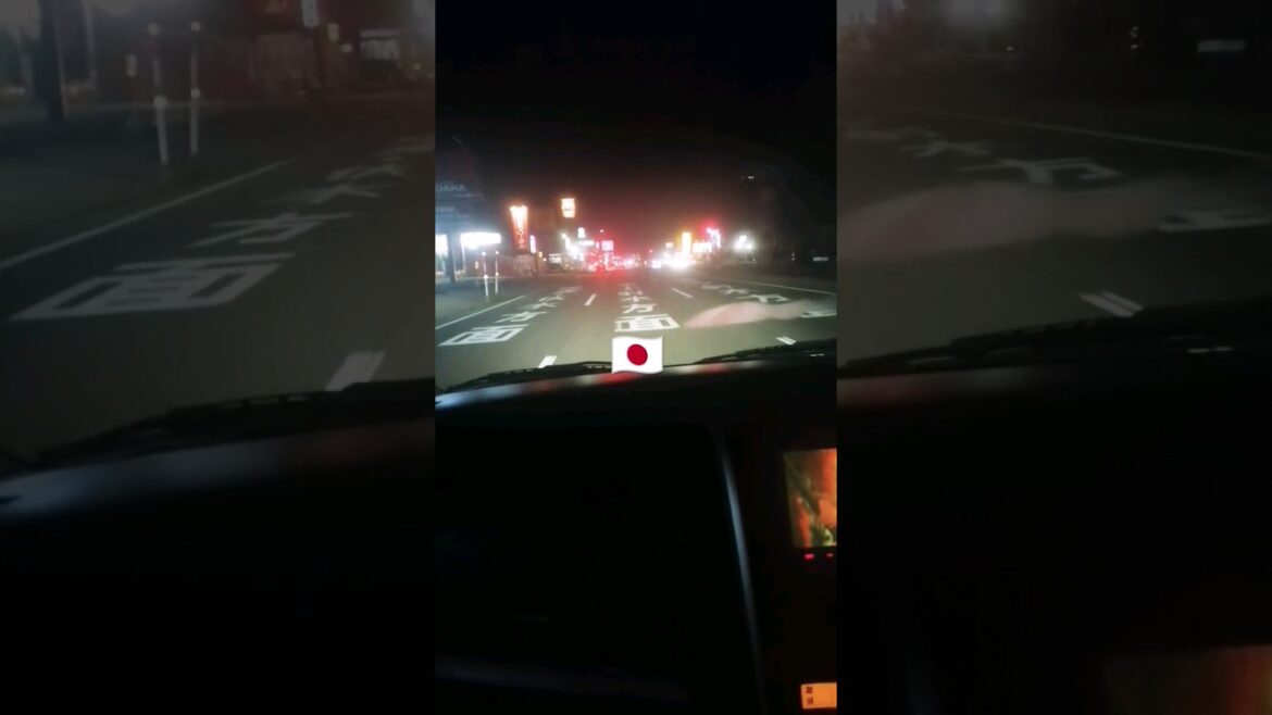 [uncut]  4K Night Ride takaoka POV Night Drive Japan