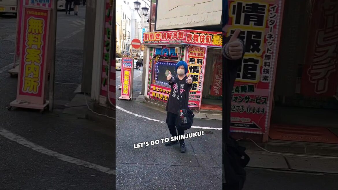 Let's Go To SHINJUKU 🇯🇵 #japan #travel #shinjuku