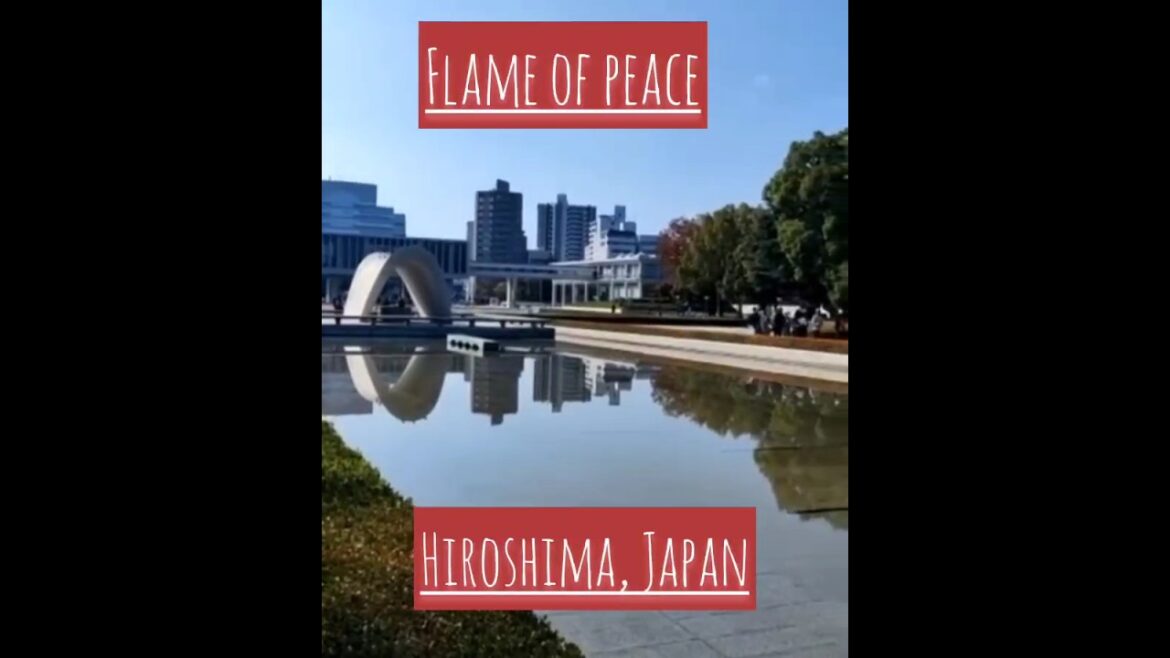 For the eternal #peace in #World  #hiroshimapeacememorialpark #japantravel