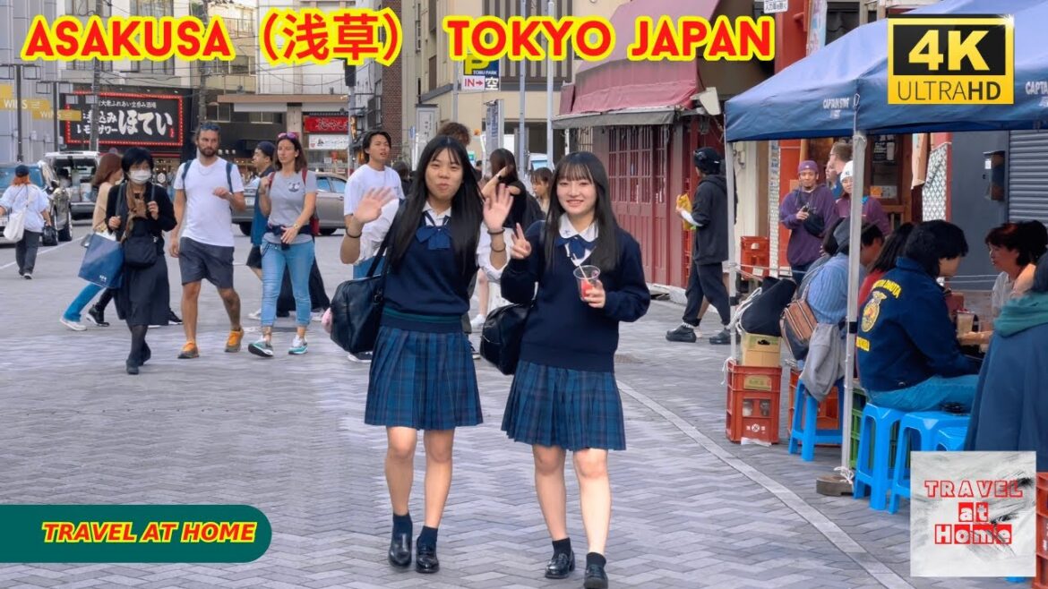 4k hdr japan travel | Walk in Asakusa(浅草)Tokyo japan | Relaxing Natural City ambience 4k hdr japan travel | Walk in Asakusa(浅草)Tokyo japan | Relaxing Natural City ambience