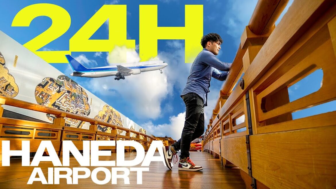 I spent 24 Hours in Tokyo Haneda airport(HND)
